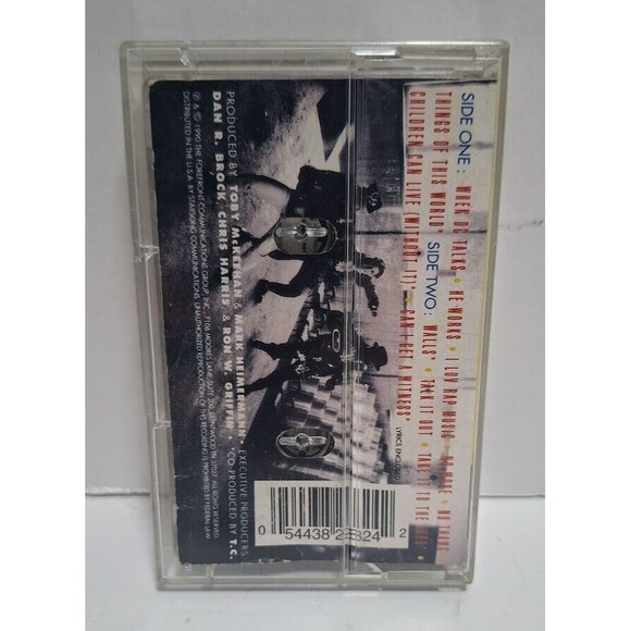 1990 FOREFRONT RECORDS DC TALK NU THANG CASSETTE TAPE COMPLETE W LINER - Picture 2 of 6